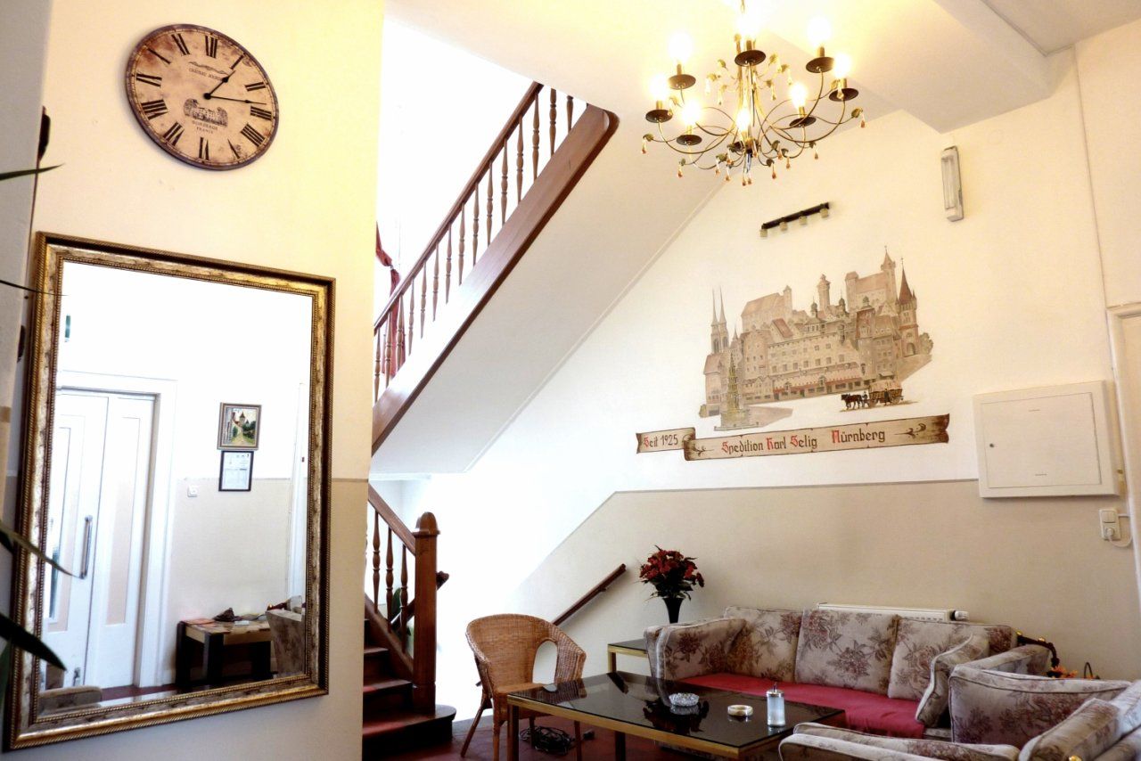 Pension Im Bett Нюрнберг Екстер'єр фото